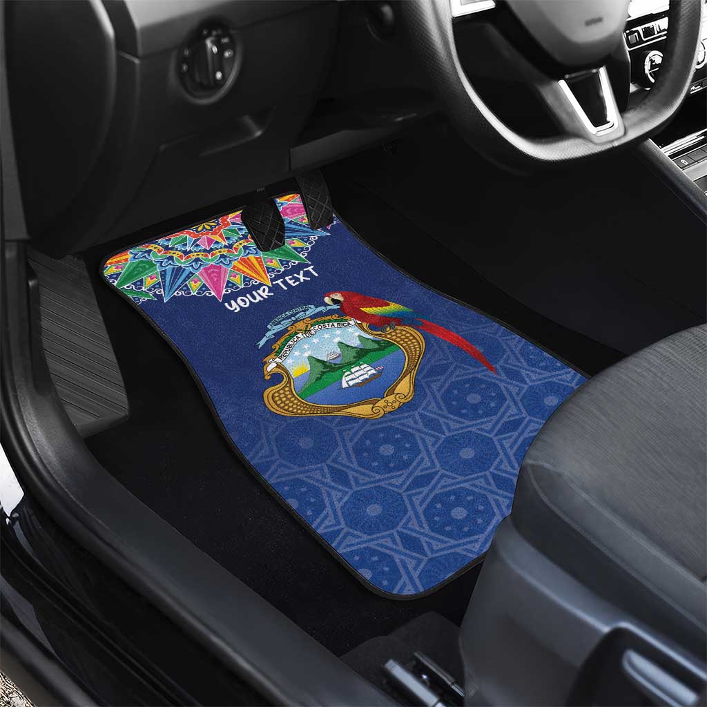 Pura Vida Costa Rica Personalized Car Mats Oxcart Ornate Inspired - African Pride