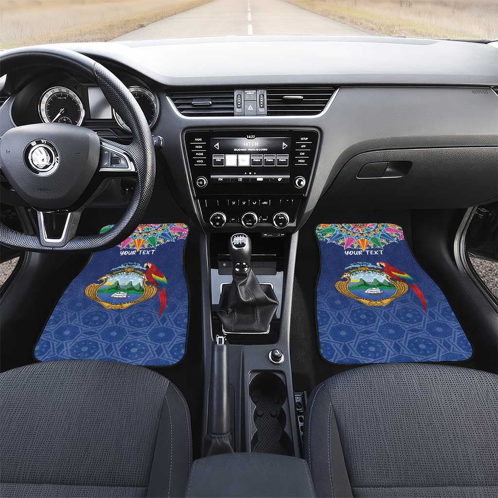 Pura Vida Costa Rica Personalized Car Mats Oxcart Ornate Inspired - African Pride