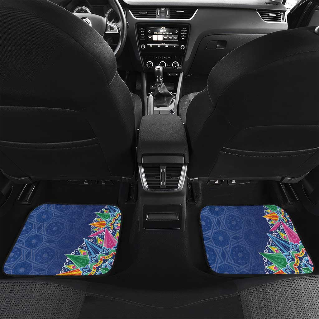 Pura Vida Costa Rica Personalized Car Mats Oxcart Ornate Inspired - African Pride