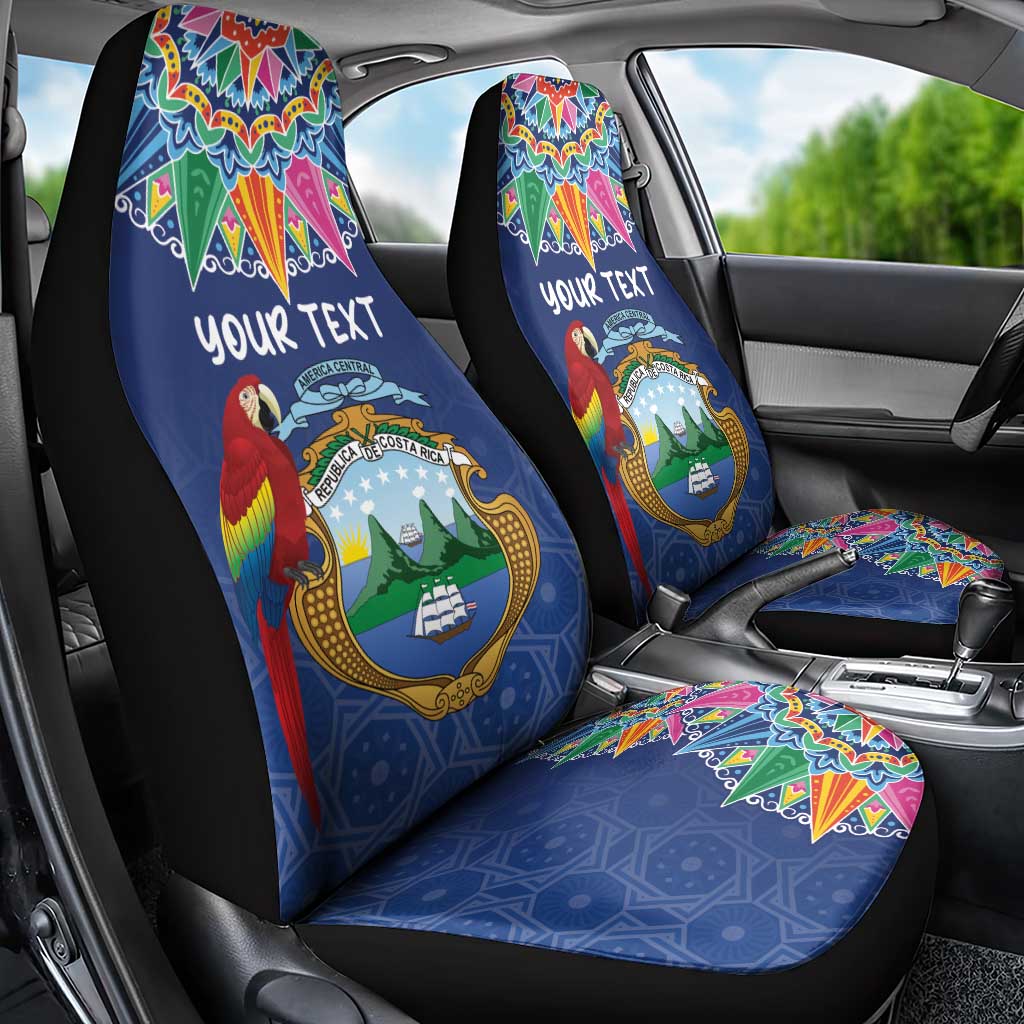 Pura Vida Costa Rica Personalized Car Seat Cover Oxcart Ornate Inspired - African Pride
