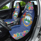 Pura Vida Costa Rica Personalized Car Seat Cover Oxcart Ornate Inspired - African Pride