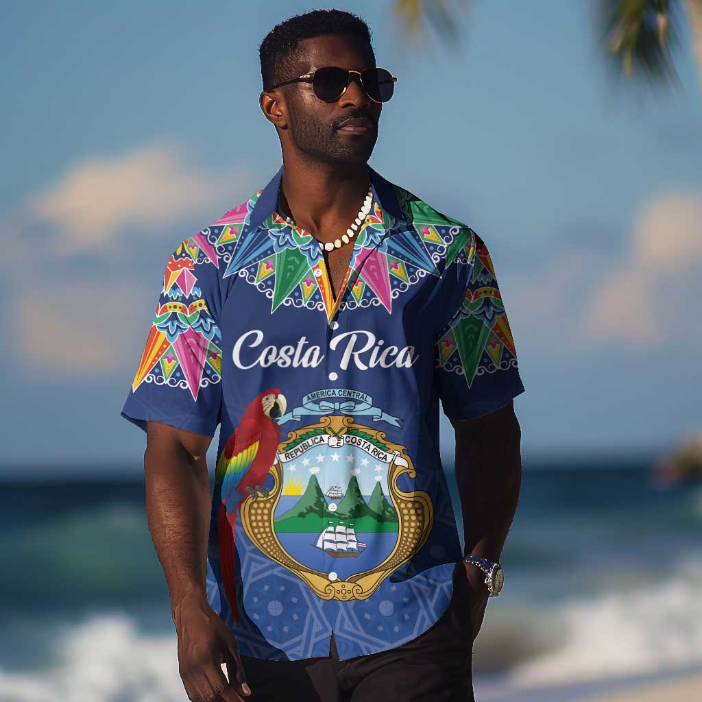 Pura Vida Costa Rica Personalized Hawaiian Shirt Oxcart Ornate Inspired - African Pride
