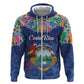 Pura Vida Costa Rica Personalized Hoodie Oxcart Ornate Inspired - African Pride