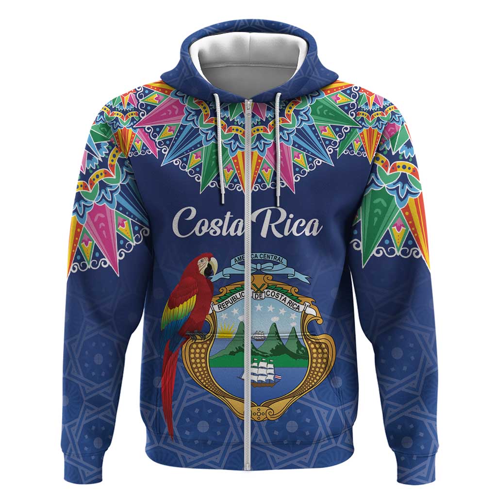 Pura Vida Costa Rica Personalized Hoodie Oxcart Ornate Inspired - African Pride