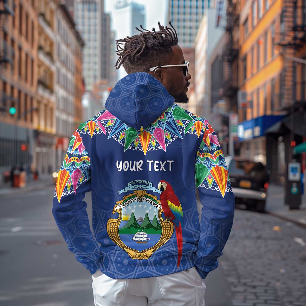 Pura Vida Costa Rica Personalized Hoodie Oxcart Ornate Inspired - African Pride