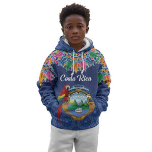 Pura Vida Costa Rica Personalized Kid Hoodie Oxcart Ornate Inspired - African Pride