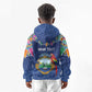 Pura Vida Costa Rica Personalized Kid Hoodie Oxcart Ornate Inspired - African Pride