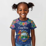 Pura Vida Costa Rica Personalized Kid T shirt Oxcart Ornate Inspired - African Pride