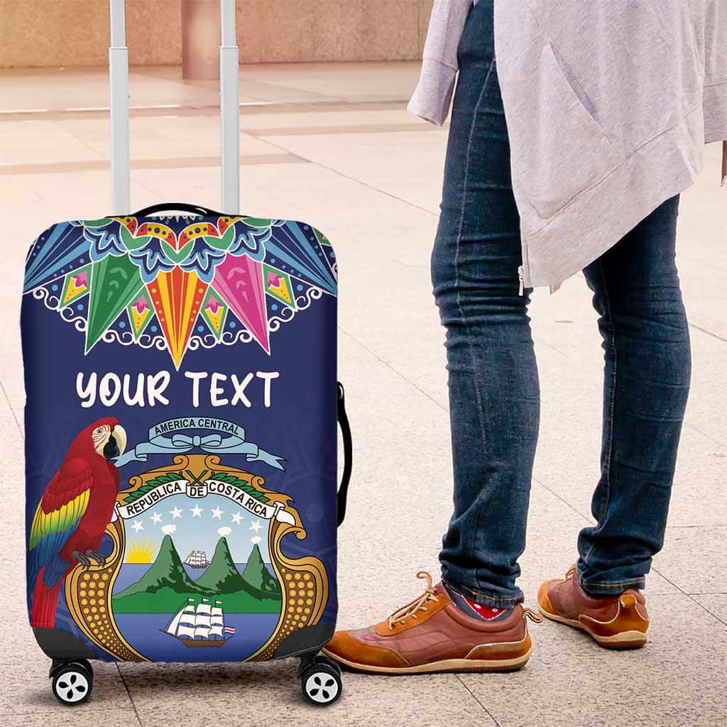 Pura Vida Costa Rica Personalized Luggage Cover Oxcart Ornate Inspired - African Pride