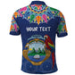 Pura Vida Costa Rica Personalized Polo Shirt Oxcart Ornate Inspired - African Pride
