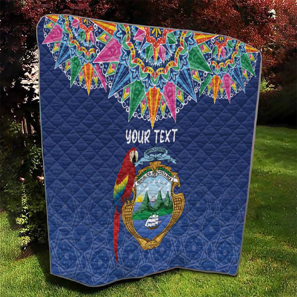 Pura Vida Costa Rica Personalized Quilt Oxcart Ornate Inspired - African Pride
