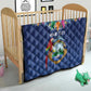 Pura Vida Costa Rica Personalized Quilt Oxcart Ornate Inspired - African Pride