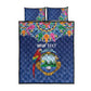 Pura Vida Costa Rica Personalized Quilt Bed Set Oxcart Ornate Inspired - African Pride