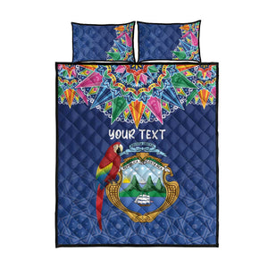 Pura Vida Costa Rica Personalized Quilt Bed Set Oxcart Ornate Inspired - African Pride