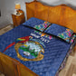 Pura Vida Costa Rica Personalized Quilt Bed Set Oxcart Ornate Inspired - African Pride