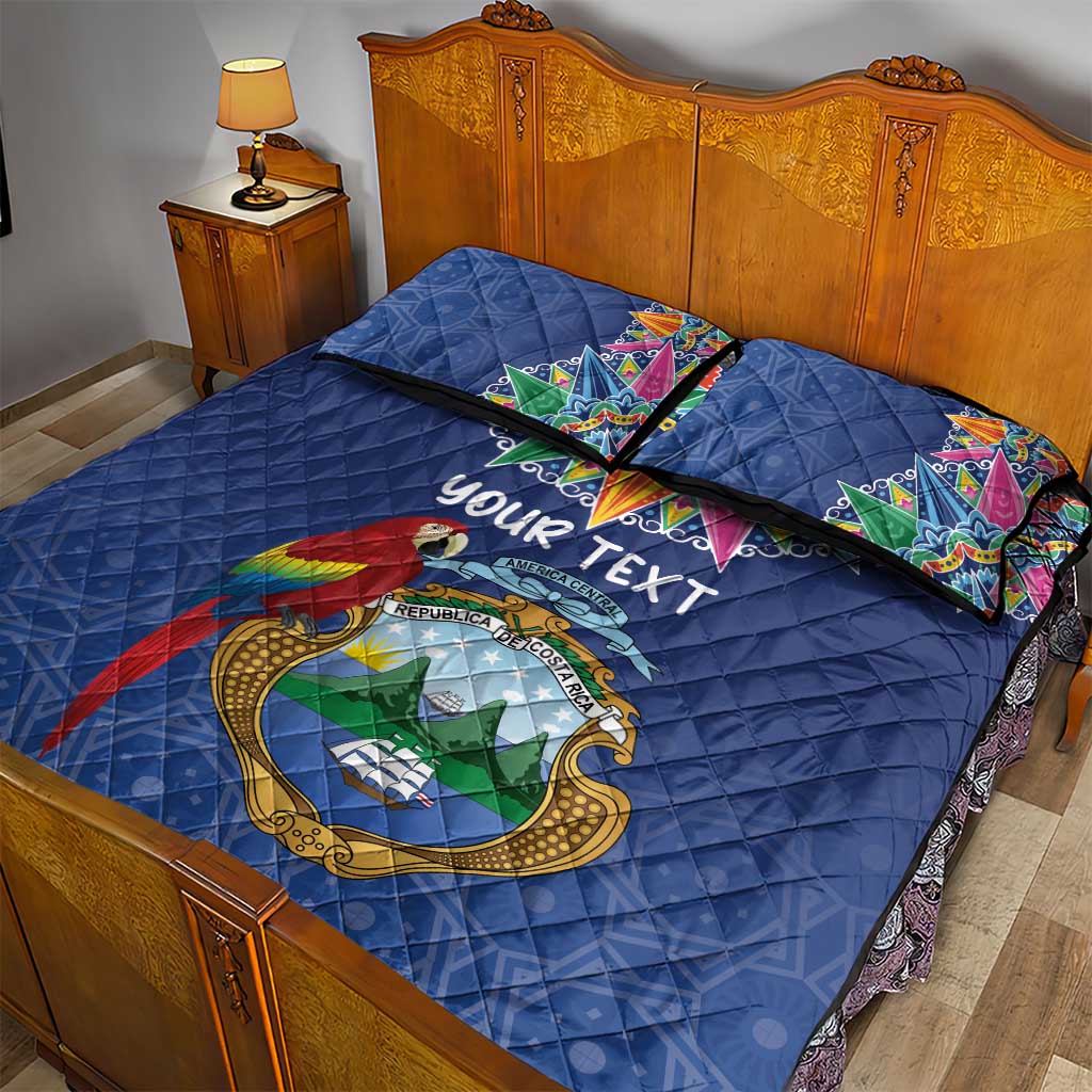 Pura Vida Costa Rica Personalized Quilt Bed Set Oxcart Ornate Inspired - African Pride
