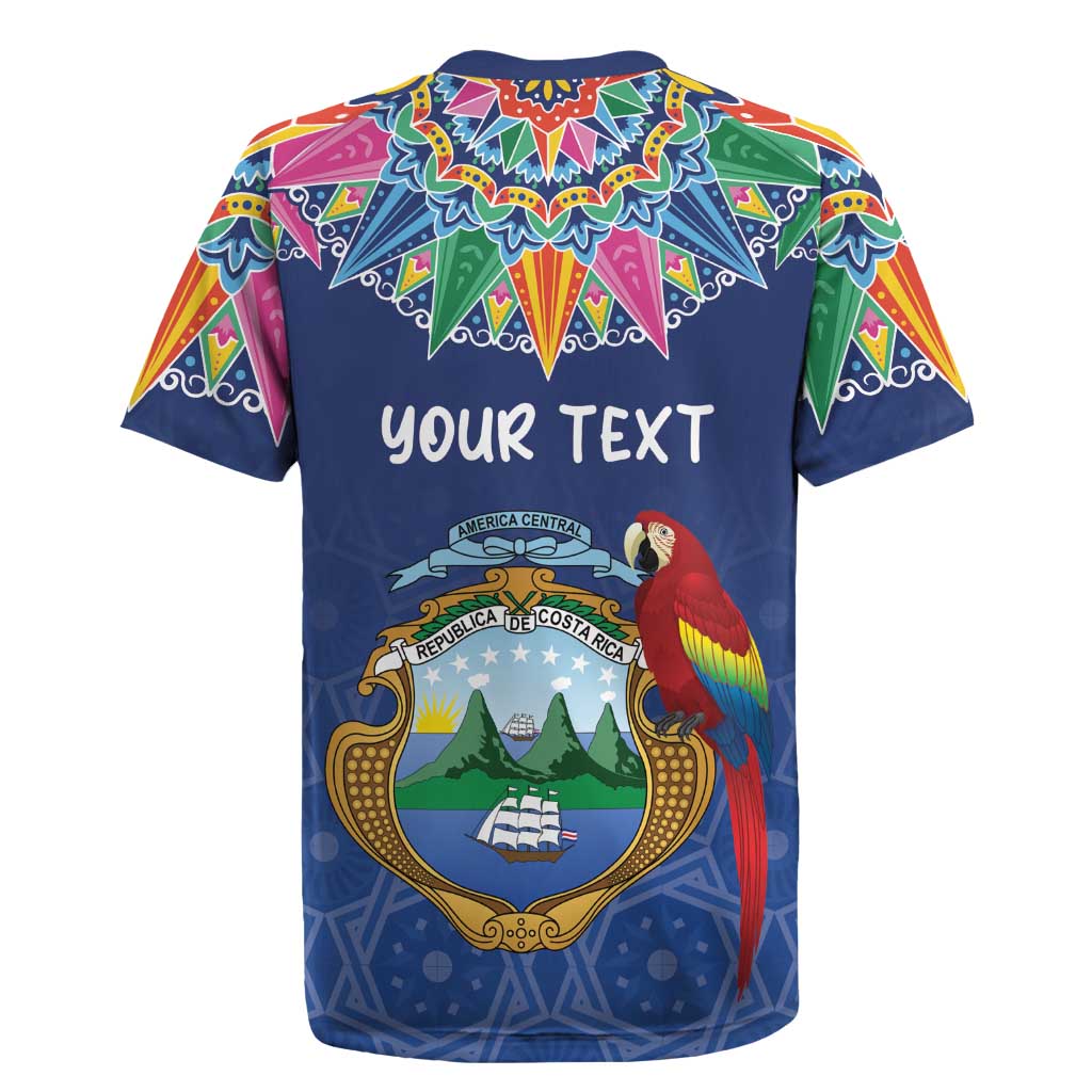 Pura Vida Costa Rica Personalized Rugby Jersey Oxcart Ornate Inspired - African Pride