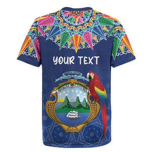 Pura Vida Costa Rica Personalized Rugby Jersey Oxcart Ornate Inspired - African Pride