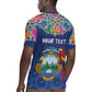 Pura Vida Costa Rica Personalized Rugby Jersey Oxcart Ornate Inspired - African Pride