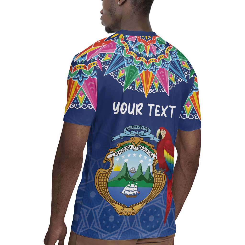 Pura Vida Costa Rica Personalized Rugby Jersey Oxcart Ornate Inspired - African Pride