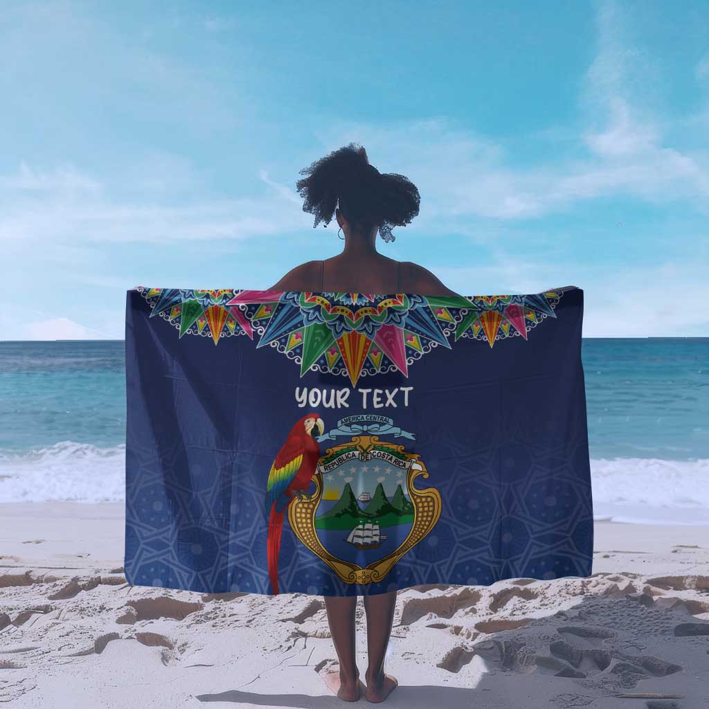 Pura Vida Costa Rica Personalized Sarong Oxcart Ornate Inspired - African Pride