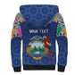 Pura Vida Costa Rica Personalized Sherpa Hoodie Oxcart Ornate Inspired - African Pride