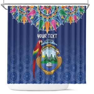 Pura Vida Costa Rica Personalized Shower Curtain Oxcart Ornate Inspired - African Pride