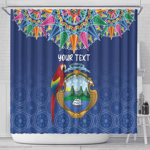 Pura Vida Costa Rica Personalized Shower Curtain Oxcart Ornate Inspired - African Pride