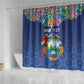 Pura Vida Costa Rica Personalized Shower Curtain Oxcart Ornate Inspired - African Pride