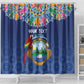 Pura Vida Costa Rica Personalized Shower Curtain Oxcart Ornate Inspired - African Pride