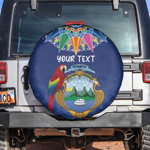 Pura Vida Costa Rica Personalized Spare Tire Cover Oxcart Ornate Inspired - African Pride