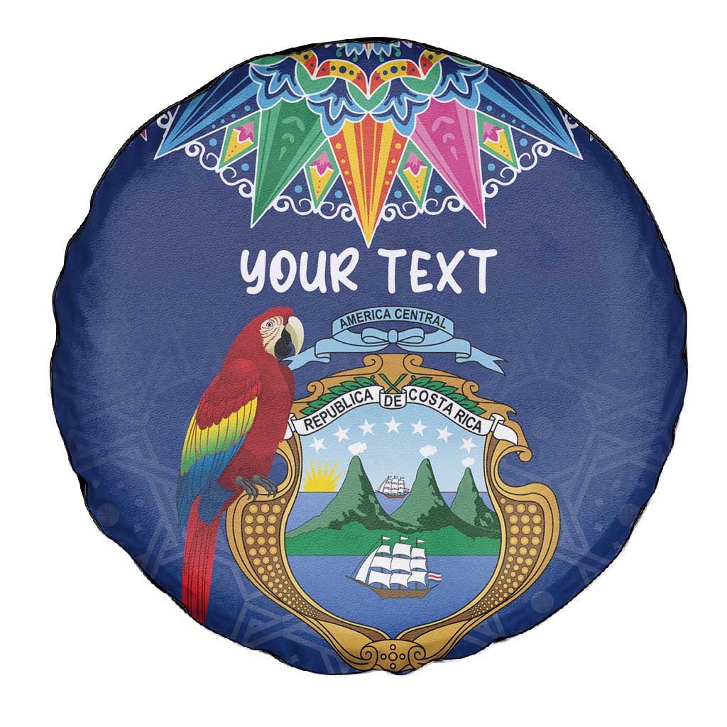 Pura Vida Costa Rica Personalized Spare Tire Cover Oxcart Ornate Inspired - African Pride