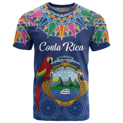 Pura Vida Costa Rica Personalized T shirt Oxcart Ornate Inspired - African Pride