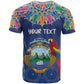 Pura Vida Costa Rica Personalized T shirt Oxcart Ornate Inspired - African Pride