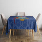 Pura Vida Costa Rica Personalized Tablecloth Oxcart Ornate Inspired - African Pride