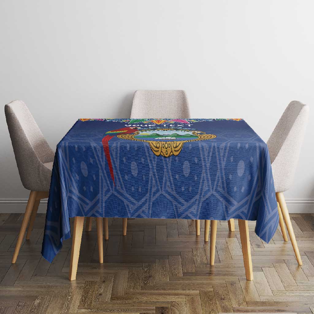 Pura Vida Costa Rica Personalized Tablecloth Oxcart Ornate Inspired - African Pride