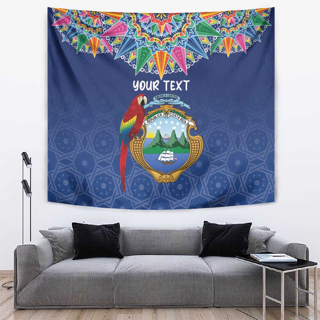 Pura Vida Costa Rica Personalized Tapestry Oxcart Ornate Inspired - African Pride