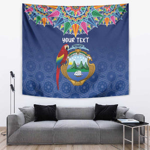 Pura Vida Costa Rica Personalized Tapestry Oxcart Ornate Inspired - African Pride