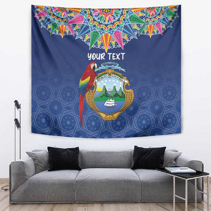 Pura Vida Costa Rica Personalized Tapestry Oxcart Ornate Inspired - African Pride