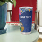 Pura Vida Costa Rica Personalized Tumbler Cup Oxcart Ornate Inspired - African Pride