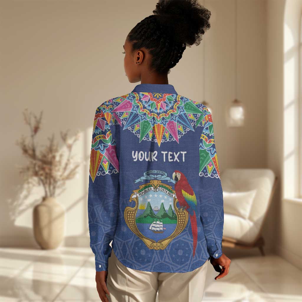 Pura Vida Costa Rica Personalized Women Casual Shirt Oxcart Ornate Inspired - African Pride