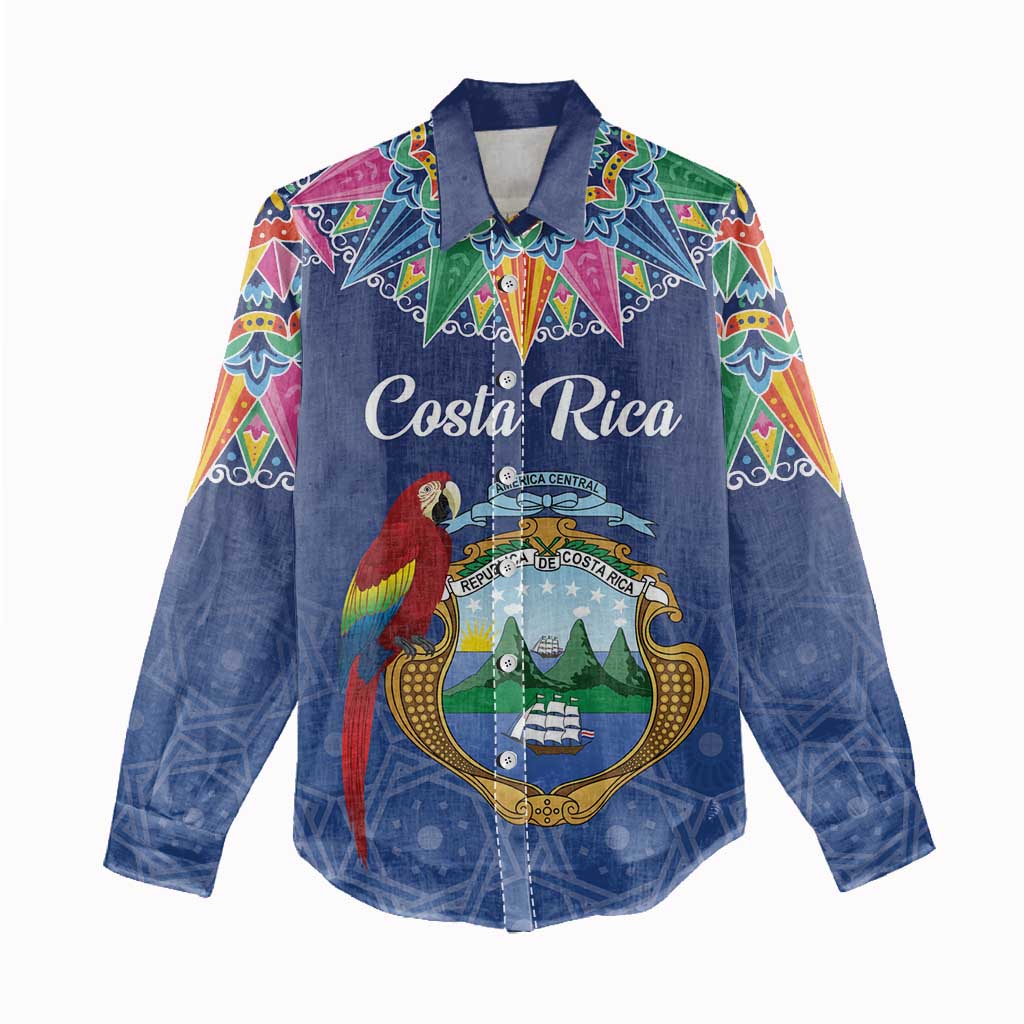 Pura Vida Costa Rica Personalized Women Casual Shirt Oxcart Ornate Inspired - African Pride