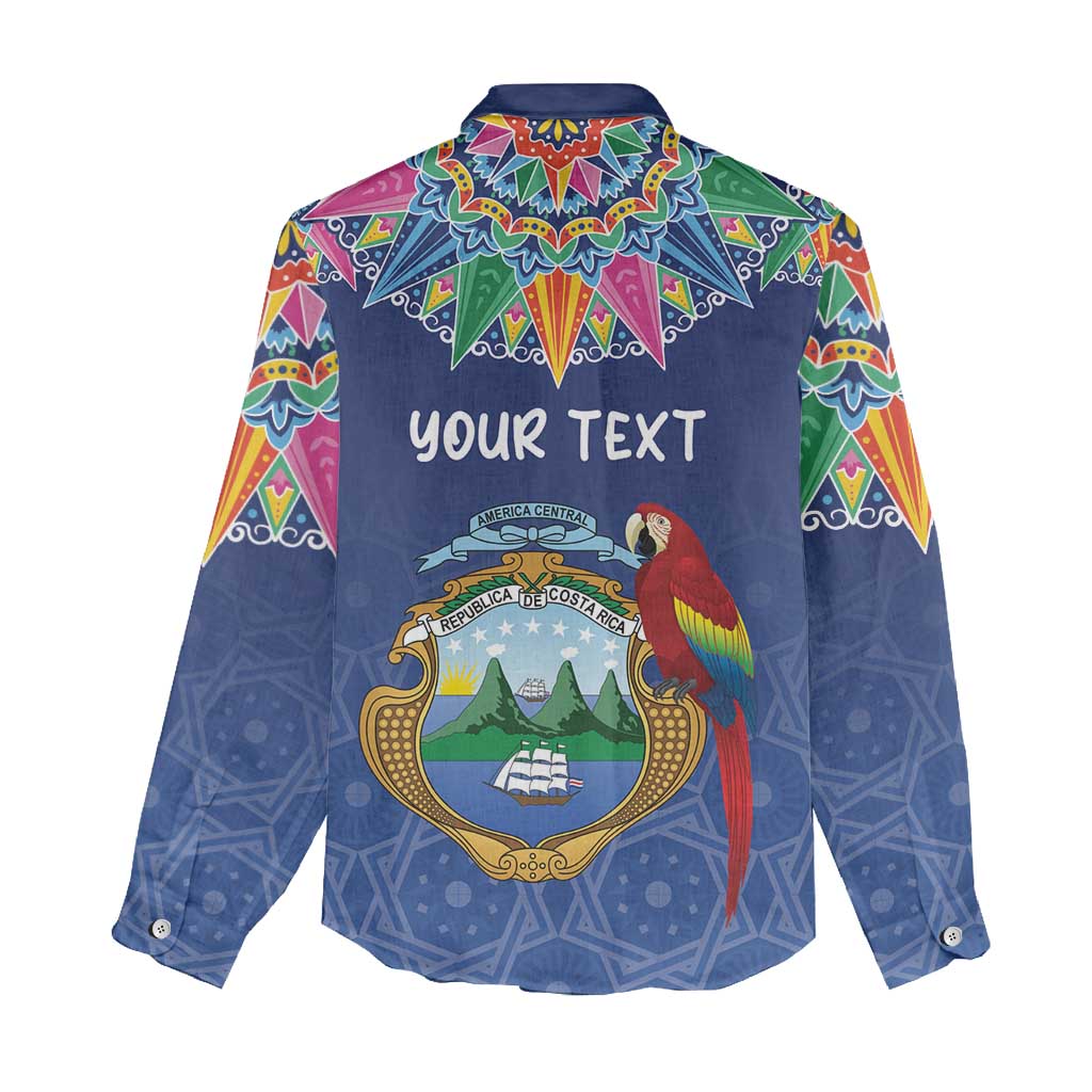 Pura Vida Costa Rica Personalized Women Casual Shirt Oxcart Ornate Inspired - African Pride
