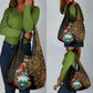 Pura Vida Costa Rica Personalized Grocery Bag Oxcart Ornate Inspired Gold Pattern - African Pride