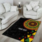 Personalized Adinkra Afro-Akan Culture Area Rug Afrikan Colors
