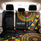 Personalized Adinkra Afro-Akan Culture Back Car Seat Cover Afrikan Colors