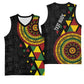 Personalized Adinkra Afro-Akan Culture Basketball Jersey Afrikan Colors - African Pride
