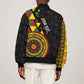 Personalized Adinkra Afro-Akan Culture Bomber Jacket Afrikan Colors