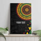 Personalized Adinkra Afro-Akan Culture Canvas Wall Art Afrikan Colors