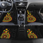 Personalized Adinkra Afro-Akan Culture Car Mats Afrikan Colors
